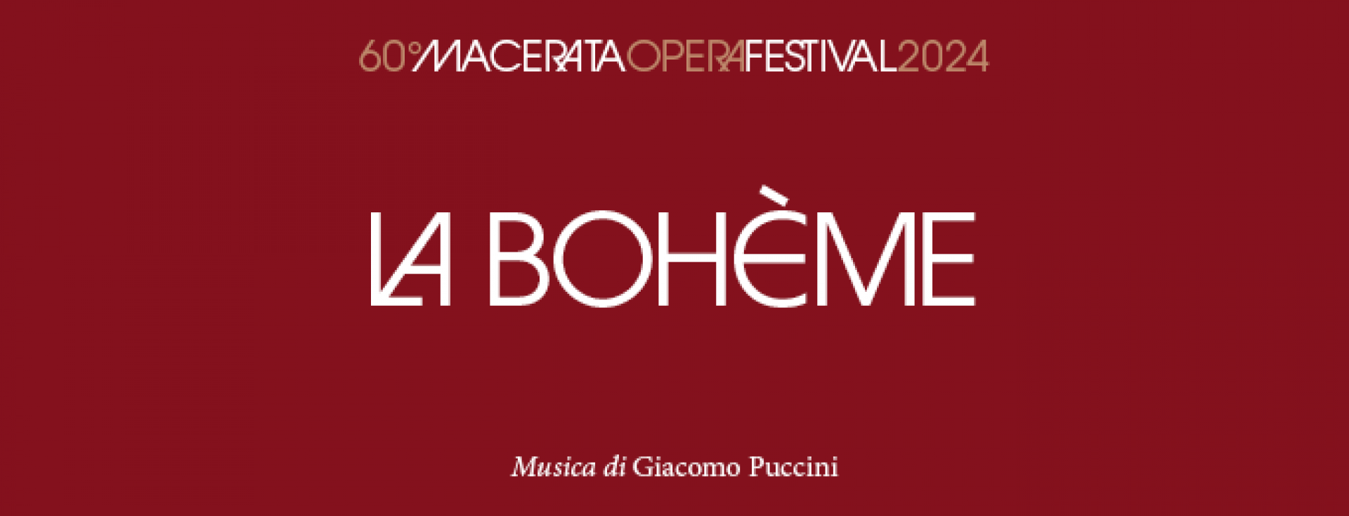 ラ・ボエーム - マチェラータ・オペラ・フェスティバル 2024