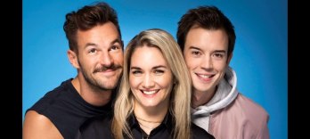 Paul Pizzera, Gabi Hiller and Philipp Hansa