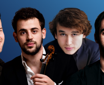 Marc Bouchkov, Daniel Lozakovich und Yamen Saadi