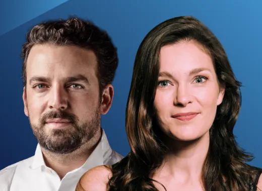 James Gaffigan and Janine Jansen