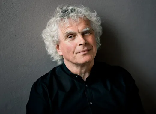 Rattle conducts Bach