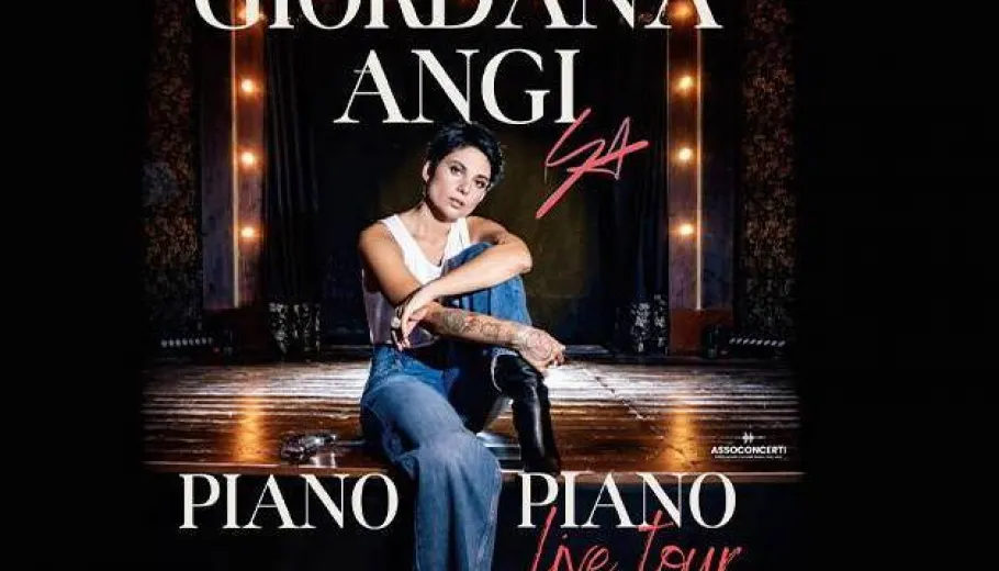 Giordana Angi, Piano Piano Live Tour